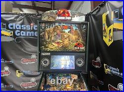 Stern Jurassic Park Limited Edition Pinball Machine with Topper