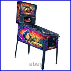 Stern King Kong Myth of Terror Island Pro Pinball Machine With Installed Shaker Stern King Kong Myth of Terror Island Pro Pinball Machine With Installed Shaker
