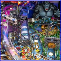 Stern King Kong Myth of Terror Island Pro Pinball Machine With Installed Shaker