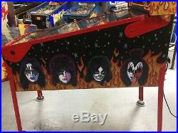 Stern Kiss Limted Edition Pinball Machine 2015 Leds Only 600 Made Free Shipping