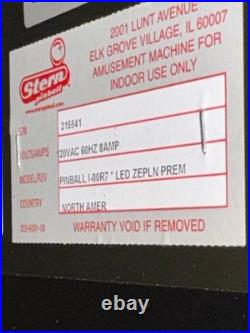 Stern LED ZEPPELIN-PREMIUM pinball Expression Speaker Lighting, Topper, Hermit