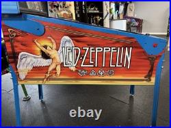 Stern Led Zeppelin Limited Edition Pinball Machine Loaded Expression Lights Le