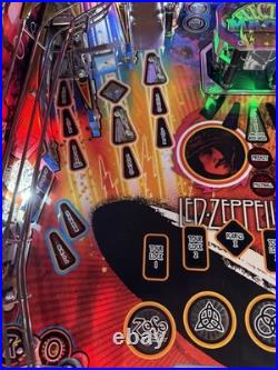 Stern Led Zeppelin Limited Edition Pinball Machine Loaded Expression Lights Le Stern Led Zeppelin Limited Edition Pinball Machine Loaded Expression Lights Le