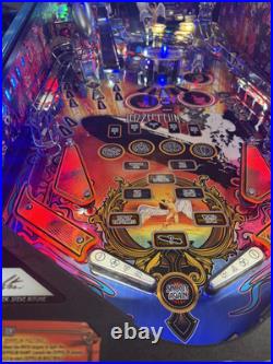 Stern Led Zeppelin Limited Edition Pinball Machine Stern Dealer Topper 2021