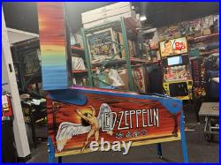 Stern Led Zeppelin Limited Edition Pinball Machine Stern Dealer Topper 2021