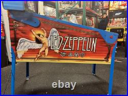 Stern Led Zeppelin Limited Edition Pinball Machine Stern Dealer Topper 2021