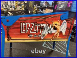 Stern Led Zeppelin Limited Edition Pinball Machine Stern Dealer Topper 2021