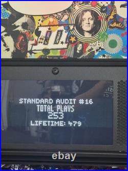 Stern Led Zeppelin Pro Edition Pinball Machine Loaded Expression Lights