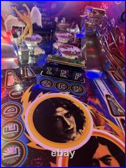 Stern Led Zeppelin Pro Edition Pinball Machine Loaded Expression Lights