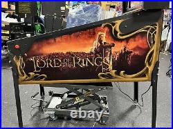 Stern Lord Of The Rings Pro Pinball Machine Stern Dealer Leds Gorgeous Topper