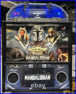 Stern Mandalorian Limited Edition Pinball Machine Loaded Topper Le 2021