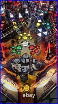 Stern Mandalorian Limited Edition Pinball Machine Loaded Topper Le 2021 Stern Mandalorian Limited Edition Pinball Machine Loaded Topper Le 2021