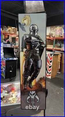 Stern Mandalorian Limited Edition Pinball Machine Loaded Topper Le 2021 Stern Mandalorian Limited Edition Pinball Machine Loaded Topper Le 2021
