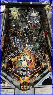 Stern Mandalorian Limited Edition Pinball Machine Loaded Topper Le 2021