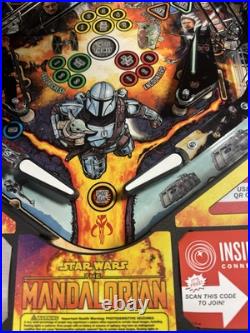 Stern Mandalorian Premium Edition Pinball Machine Stern Dealer Plays Great