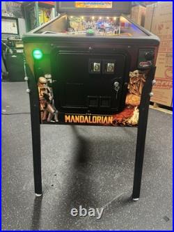 Stern Mandalorian Premium Edition Pinball Machine Stern Dealer Plays Great
