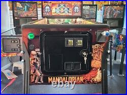 Stern Mandalorian Premium Pinball Machine Star Wars Nicest You Will Ever See
