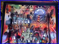 Stern Mandalorian Premium Pinball Machine Star Wars Nicest You Will Ever See