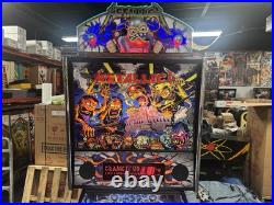 Stern Metallica Pro Edition Pinball Machine Stern Dealer One Of A Kind Beauty