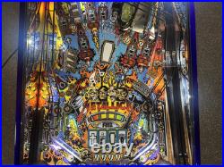Stern Metallica Pro Edition Pinball Machine Stern Dealer One Of A Kind Beauty