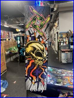 Stern Metallica Pro Edition Pinball Machine Stern Dealer One Of A Kind Beauty