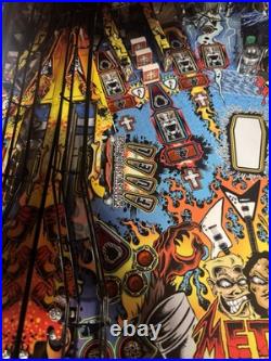 Stern Metallica Pro Edition Pinball Machine Stern Dealer One Of A Kind Beauty
