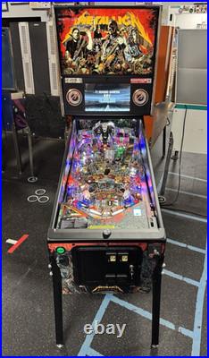 Stern Metallica Remastered Limited Edition Pinball Machine Le 500 Made Brand New