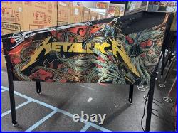 Stern Metallica Remastered Limited Edition Pinball Machine Le 500 Made Brand New