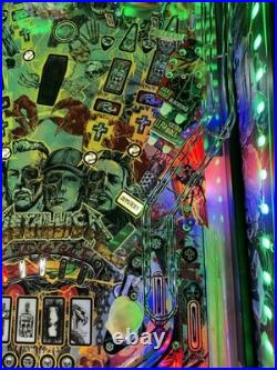 Stern Metallica Remastered Limited Edition Pinball Machine Le 500 Made Brand New