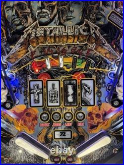 Stern Metallica Remastered Limited Edition Pinball Machine Le 500 Made Brand New
