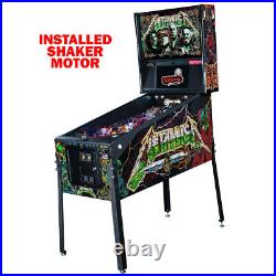 Stern Metallica Remastered Premium Pinball Machine with Installed Shaker Motor