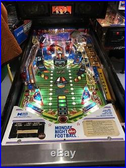 Stern Monday Night Football Pinball Machine 1989