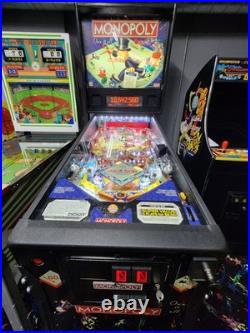 Stern Monopoly Pinball Machine 1 Owner. L. E. D Upgrade Serviced Stern Monopoly Pinball Machine 1 Owner. L. E. D Upgrade Serviced
