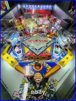 Stern Monopoly Pinball Machine 1 Owner. L. E. D Upgrade Serviced Stern Monopoly Pinball Machine 1 Owner. L. E. D Upgrade Serviced