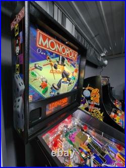 Stern Monopoly Pinball Machine 1 Owner. L. E. D Upgrade Serviced Stern Monopoly Pinball Machine 1 Owner. L. E. D Upgrade Serviced