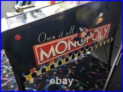 Stern Monopoly Pinball Machine 1 Owner. L. E. D Upgrade Serviced Stern Monopoly Pinball Machine 1 Owner. L. E. D Upgrade Serviced