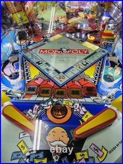 Stern Monopoly Pinball Machine 1 Owner. L. E. D Upgrade Serviced Stern Monopoly Pinball Machine 1 Owner. L. E. D Upgrade Serviced