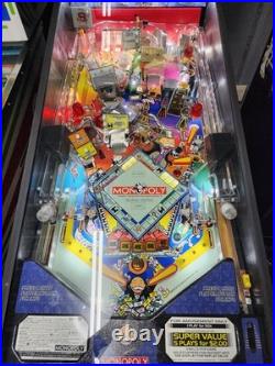 Stern Monopoly Pinball Machine 1 Owner. L. E. D Upgrade Serviced Stern Monopoly Pinball Machine 1 Owner. L. E. D Upgrade Serviced