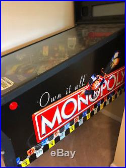 Stern Monopoly Pinball Machine Great Working Condition