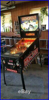 Stern Monopoly Pinball machine Home Use Only! Excellent Condition