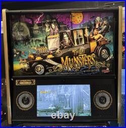 Stern Munsters Limited Edition Le Pinball Machine Stern Dealer Plays Great Stern Munsters Limited Edition Le Pinball Machine Stern Dealer Plays Great