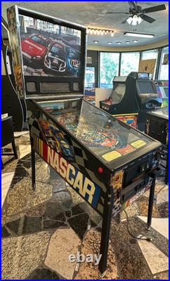 Stern NASCAR Pinball Machine Refurbished, LED Lighting, Local Pickup Only