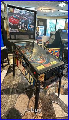 Stern NASCAR Pinball Machine Refurbished, LED Lighting, Local Pickup Only