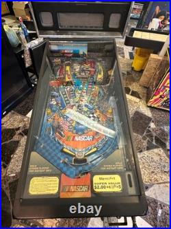 Stern NASCAR Pinball Machine Refurbished, LED Lighting, Local Pickup Only