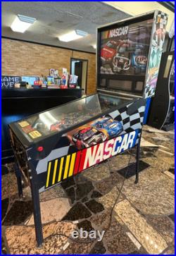 Stern NASCAR Pinball Machine Refurbished, LED Lighting, Local Pickup Only