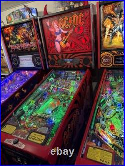 Stern Pinball AC/DC Pinball Machine LUCI with Pinstadium lights and Pinsound