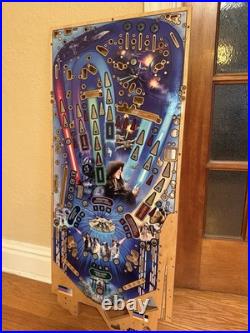 Stern Pinball Machine Premium STAR WARS Wood Play Field 45x20 CARRIE FISHER