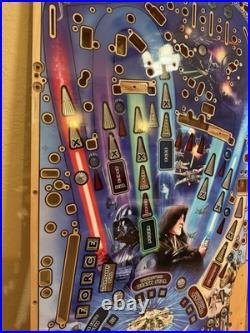 Stern Pinball Machine Premium STAR WARS Wood Play Field 45x20 CARRIE FISHER
