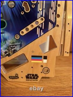 Stern Pinball Machine Premium STAR WARS Wood Play Field 45x20 CARRIE FISHER