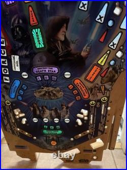 Stern Pinball Machine Premium STAR WARS Wood Play Field 45x20 CARRIE FISHER